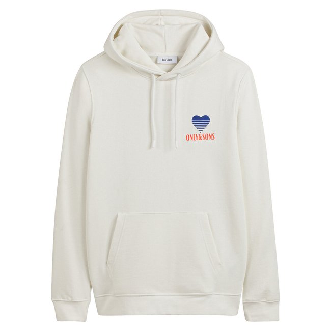 Sudadera con capucha logo en el corazón en la espalda - ONLY & SONS
