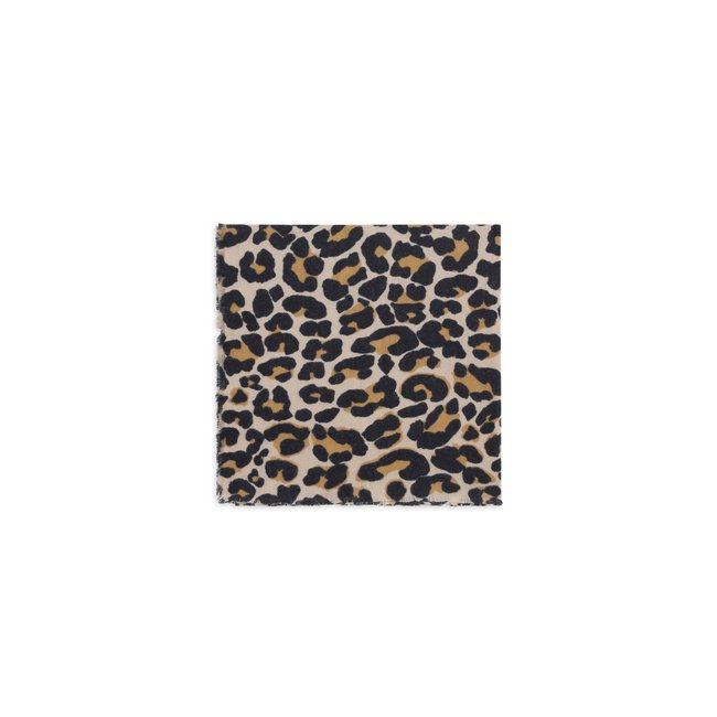 Écharpe Motif Léopard IVANA sable <span itemprop=