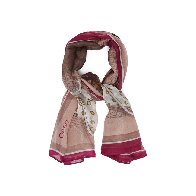 Foulard grand format avec imprimé Riccy bag rouge <span itemprop=