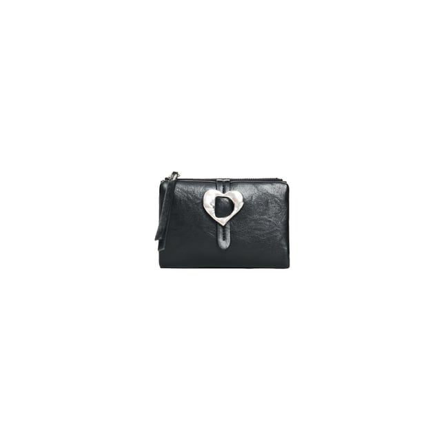 Porte-monnaie moyen noir <span itemprop=