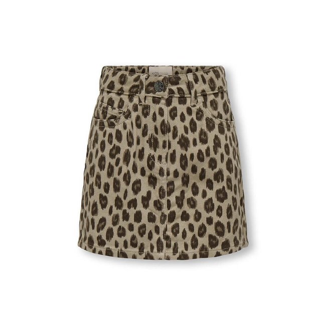 Gonna corta fantasia leopardata fantasia leopardata KIDS ONLY