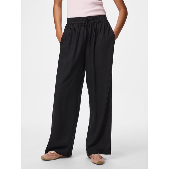 Pantalon À Jambe Ample - PIECES