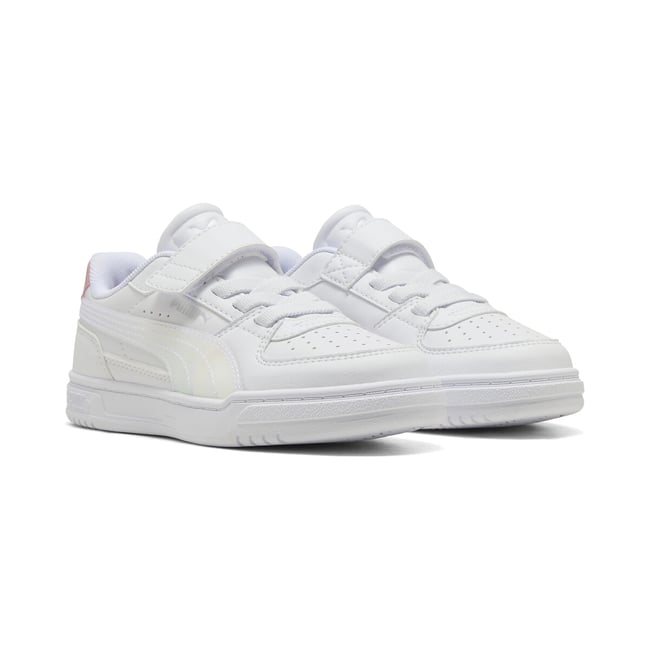 Baskets CAVEN III HOLO 2.0 blanc/rose irisé <span itemprop=
