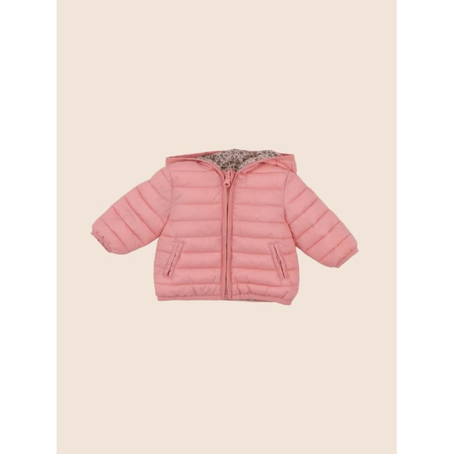 Doudoune - Bon état rose <span itemprop=