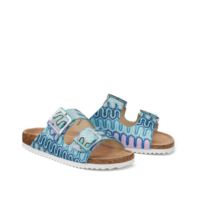 Platte fantasie muiltjes <span itemprop=