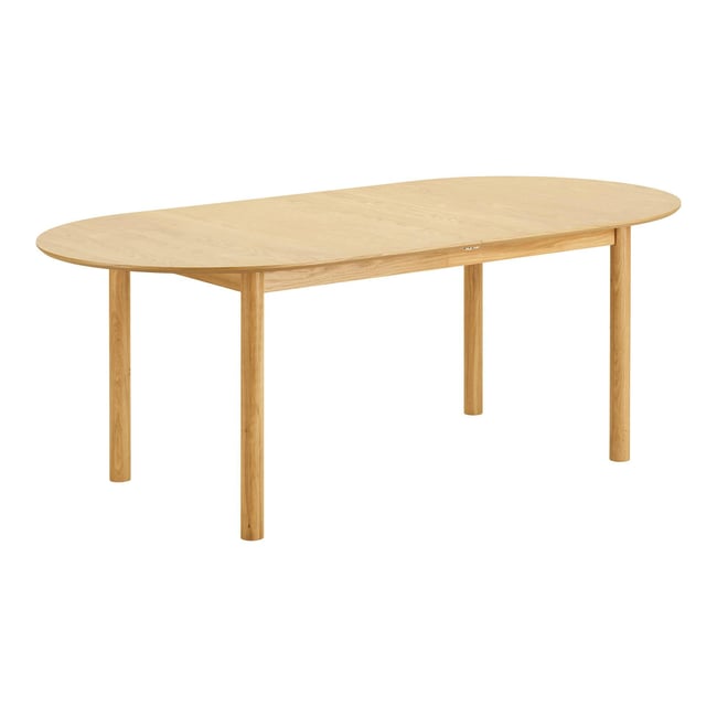 Table ovale extensible en bois, 8/12 places KALKIE - PIER IMPORT