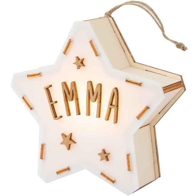 Pendentif étoile Phosphorescente Pour Téléphone - Porte-clés Lumineux, 24 Mm, Tissé Main, Jaune/bleu/rouge