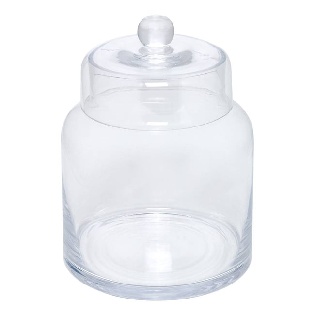Bonbonnière ronde AMBROISIA transparent <span itemprop=