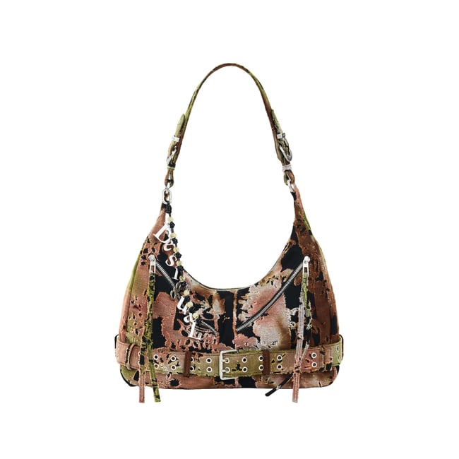 Grand sac en toile multicolore <span itemprop=