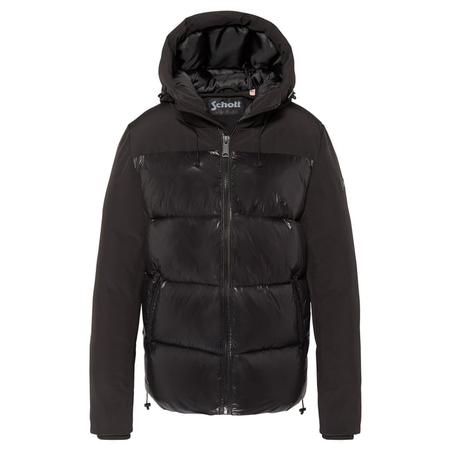 Blouson à capuche bi-matière - SCHOTT