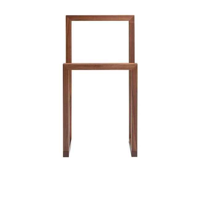 Meuble de chevet en pin Couleur noyer <span itemprop=