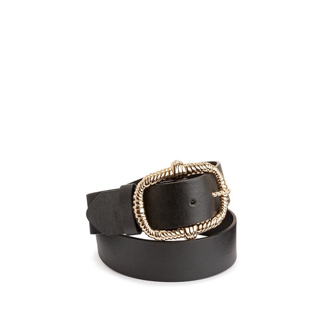 Detailed Buckle Belt, black, LA REDOUTE COLLECTIONS