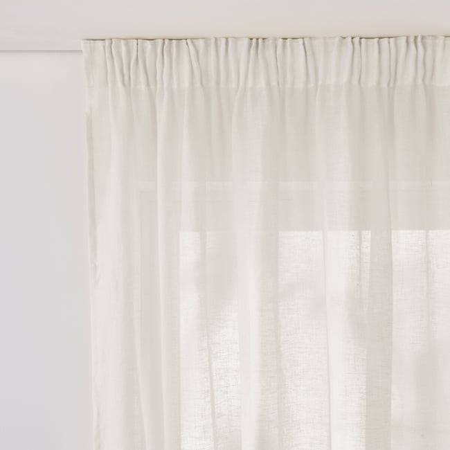 Tenda in lino con arricciatura e onda, ONEGA - LA REDOUTE INTERIEURS