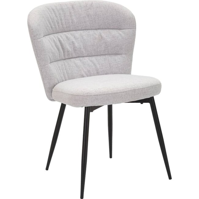 Chaise rembourrée esprit seventies lot de 2 GLAM - RECOLLECTION