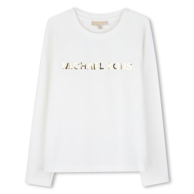 Tee-shirt manches longues offwhite <span itemprop=