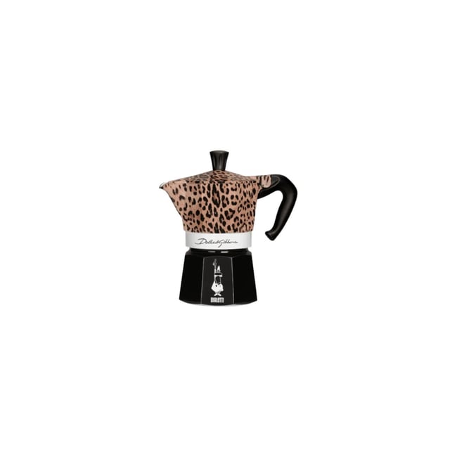 Cafetière italienne Moka Express 3 Cups Collection D&G Leopa - BIALETTI