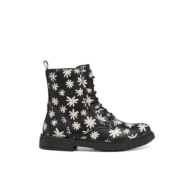 Bottines à lacets, ECLAIR noir/blanc <span itemprop=