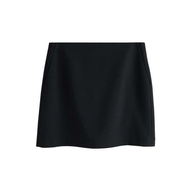 Minijupe ajustée noir <span itemprop=
