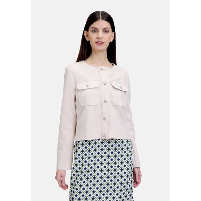 Veste casual à poches pumice stone <span itemprop=
