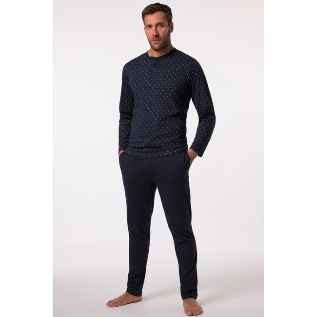 Pyjama bleu marine <span itemprop=