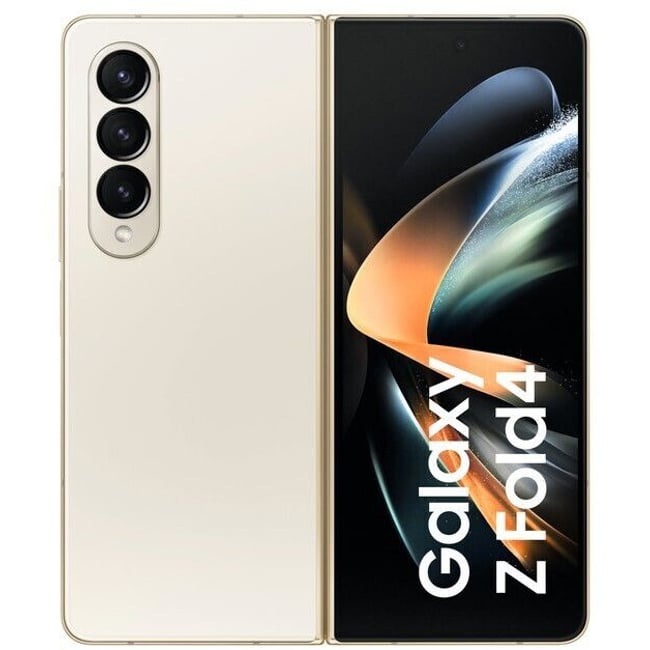 Smartphone Galaxy Z Fold4 blanc  - très bon état <span itemprop=