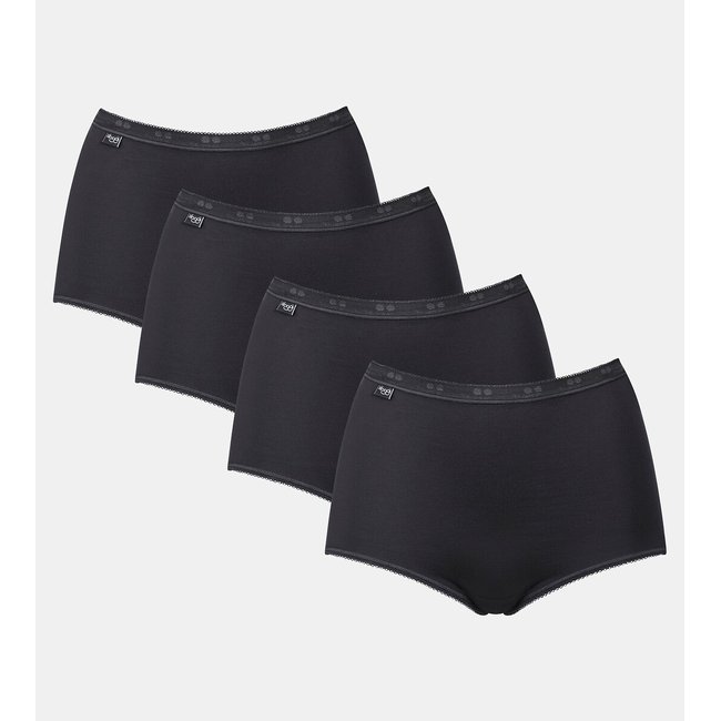Lot de 3+1 gratuit slips maxi Basic - SLOGGI