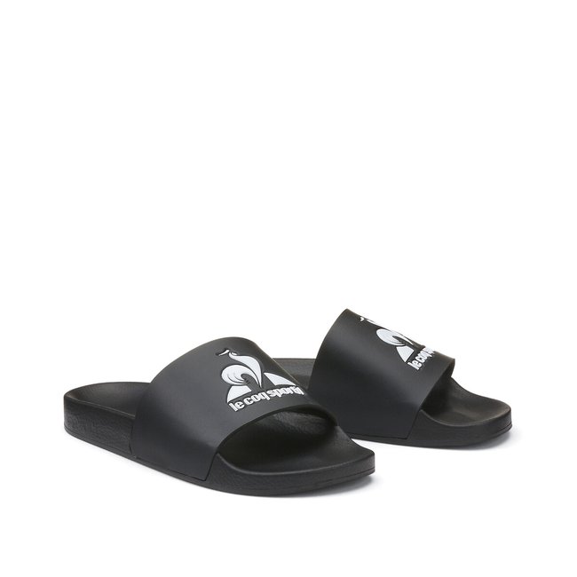Claquettes Slide noir/blanc <span itemprop=