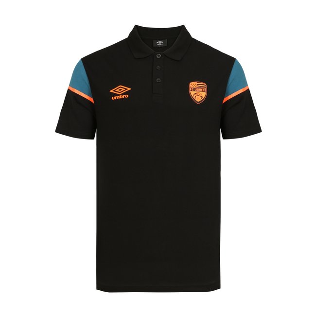 FCL POLO AD Coton noir <span itemprop=