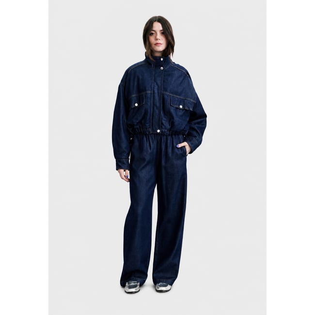 Veste Kiso en coton KISO bleu marine <span itemprop=