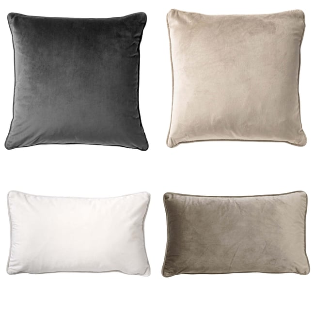 Coussins Velours assortis (Lot de4) - DUTCH DECOR
