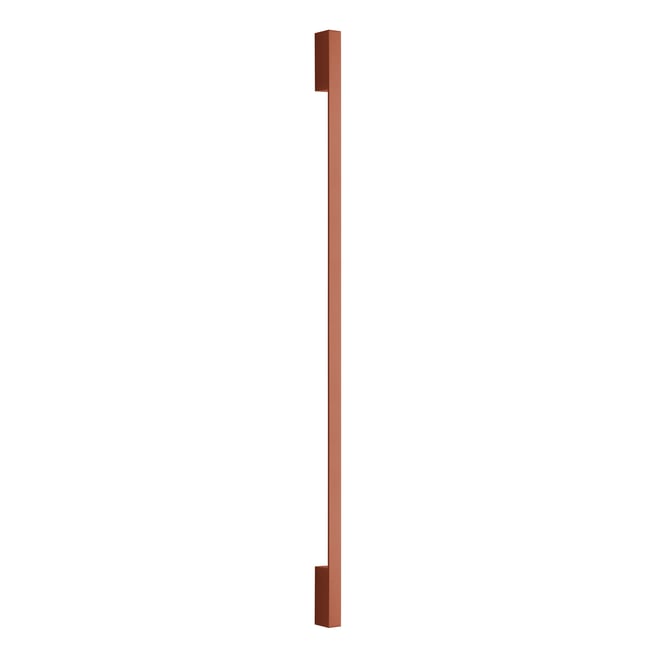 Applique murale Aluminium Ocre Rouge LED 1 Sappo Couleur ocre rouge <span itemprop=