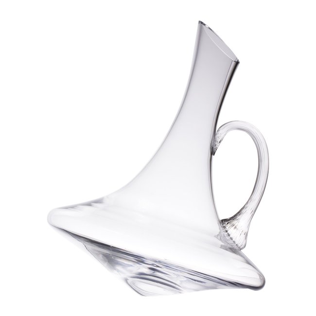 Carafe oblique avec anse Optique 1 l Couleur transparent <span itemprop=