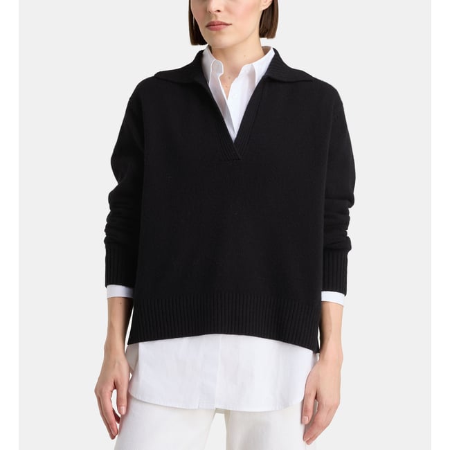 Pull droit frozon en cachemire - GALERIES LAFAYETTE