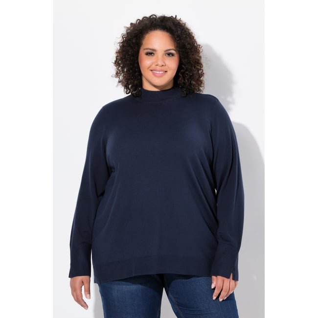 Pull col légèrement montant et - ULLA POPKEN