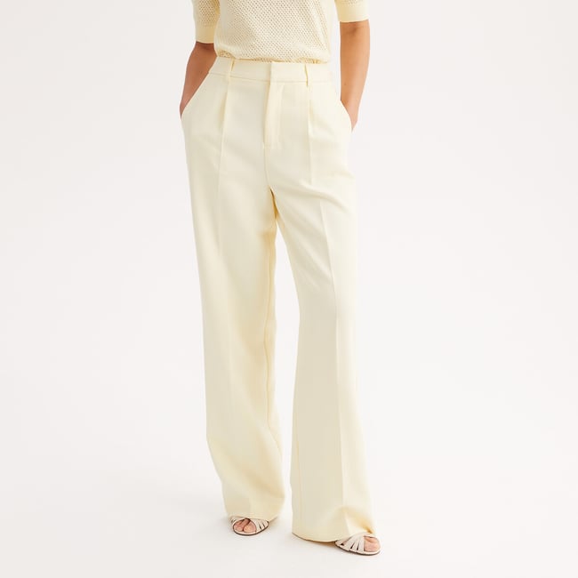 Pantalon loose, large, taille haute  - ANNE WEYBURN