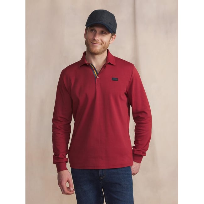 Polo manches longues BARZIPOL cepage <span itemprop=