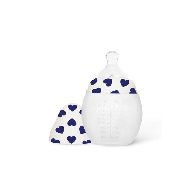 Biberon anti-colique bleu <span itemprop=