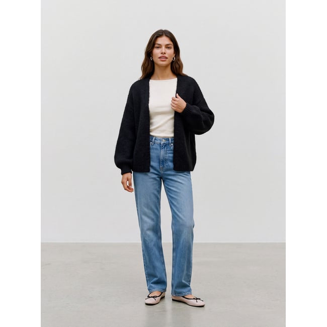 Gilet ouvert en grosse maille - VERO MODA