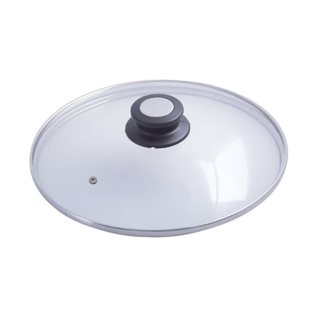 Couvercle verre bakélite 20 cm blanc <span itemprop=