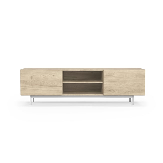 Meuble TV placard 2 portes, PRINTED - HERDASA