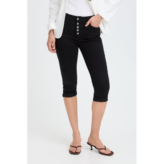 Jeans capri, coupe droite - B.YOUNG