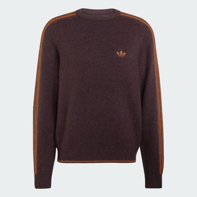 Sweat-Shirt Ras-Du-Cou Maille Pelucheuse 3 Bandes Sweat-Shirt Ras-Du-Cou Maille Pelucheuse 3 Bandes aurora coffee <span itemprop=