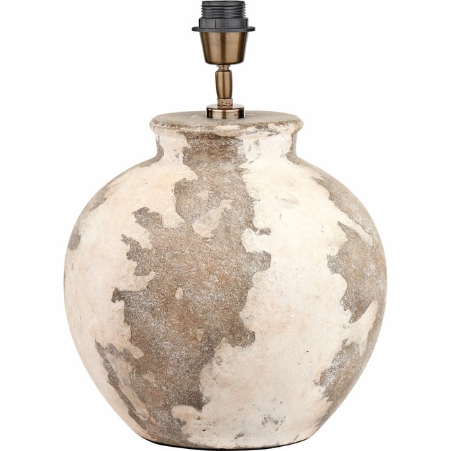 Lulu Antique Finish Stoneware Table Lamp Base, brown              , ÉDITÉ