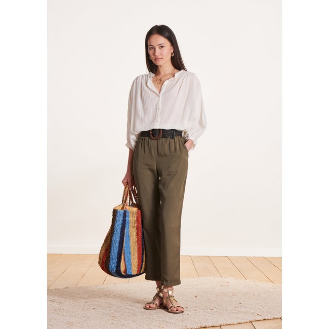 Pantalon fluide en lyocell - LA FEE MARABOUTEE