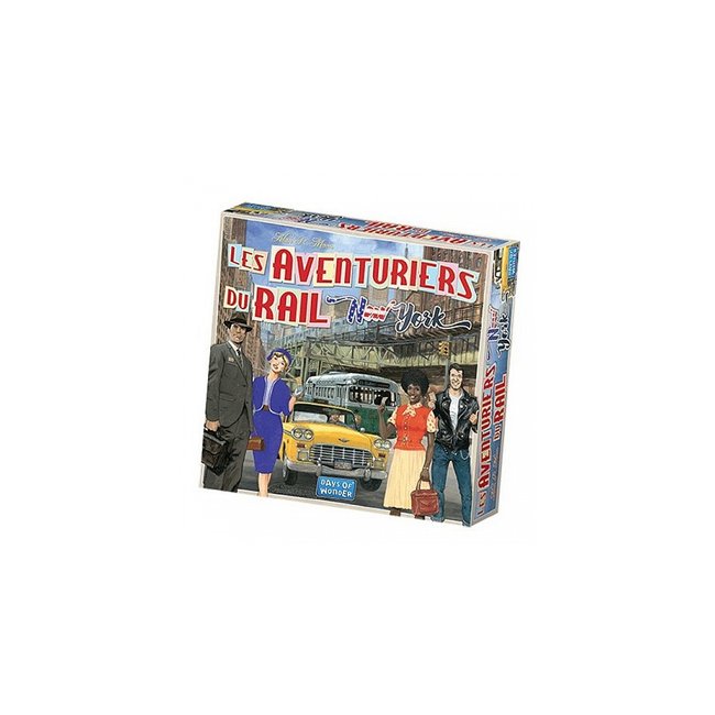 Les Aventuriers du Rail Version New York bleu <span itemprop=