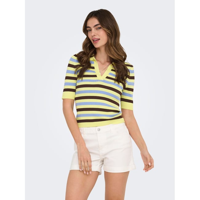 Polo jaune - wax yellow <span itemprop=