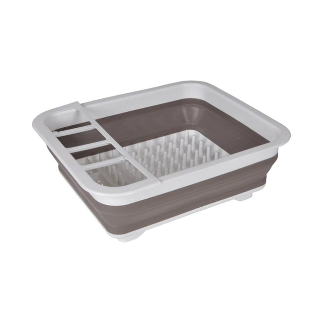 égouttoir à Vaisselle Rétractable Gris Couleur v002235 <span itemprop=