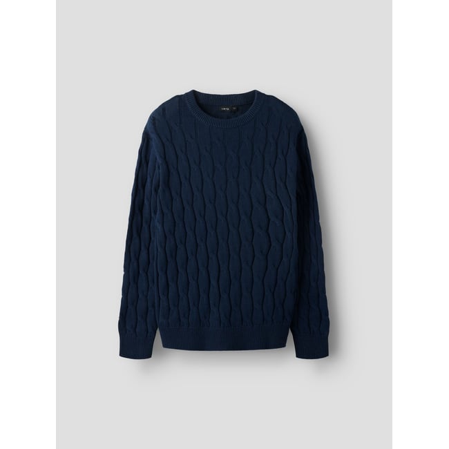 Pull En Maille bleu - navy blazer1 <span itemprop=