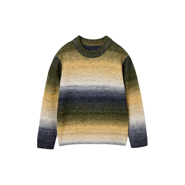 Pull col rond écru <span itemprop=