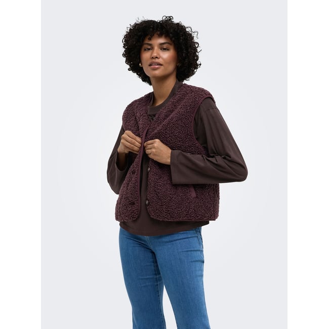 Manteau En Peluche fudge <span itemprop=